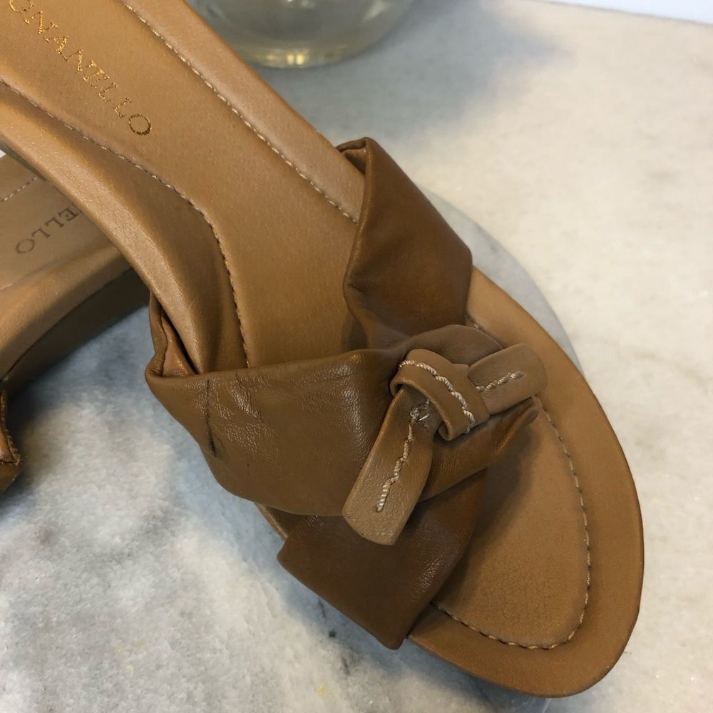 Tignanello tan thong sandals size 7 - Picture 4 of 8